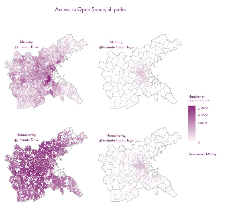 Mbe Map An Exploration of Destination Access and Transportation Cost Analyses
