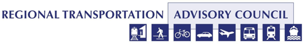 Title: Regional Transportation Advisory Council - Description: RTAC Letterhead