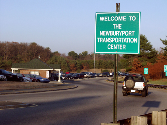 Description: Picture of the Newburyport, Massachusetts, Transportation Center.