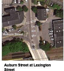 Auburn Street at Lexington Avenue