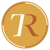 Transreport logo, a stylized T and R on an orange background.